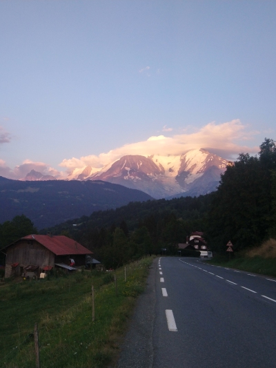 Blick zurück zum Mont Blanc (©Daniel Witzke)